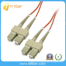 3m SC/UPC-ST/UPC 62.5/125um LSZH Fiber optic patch cord